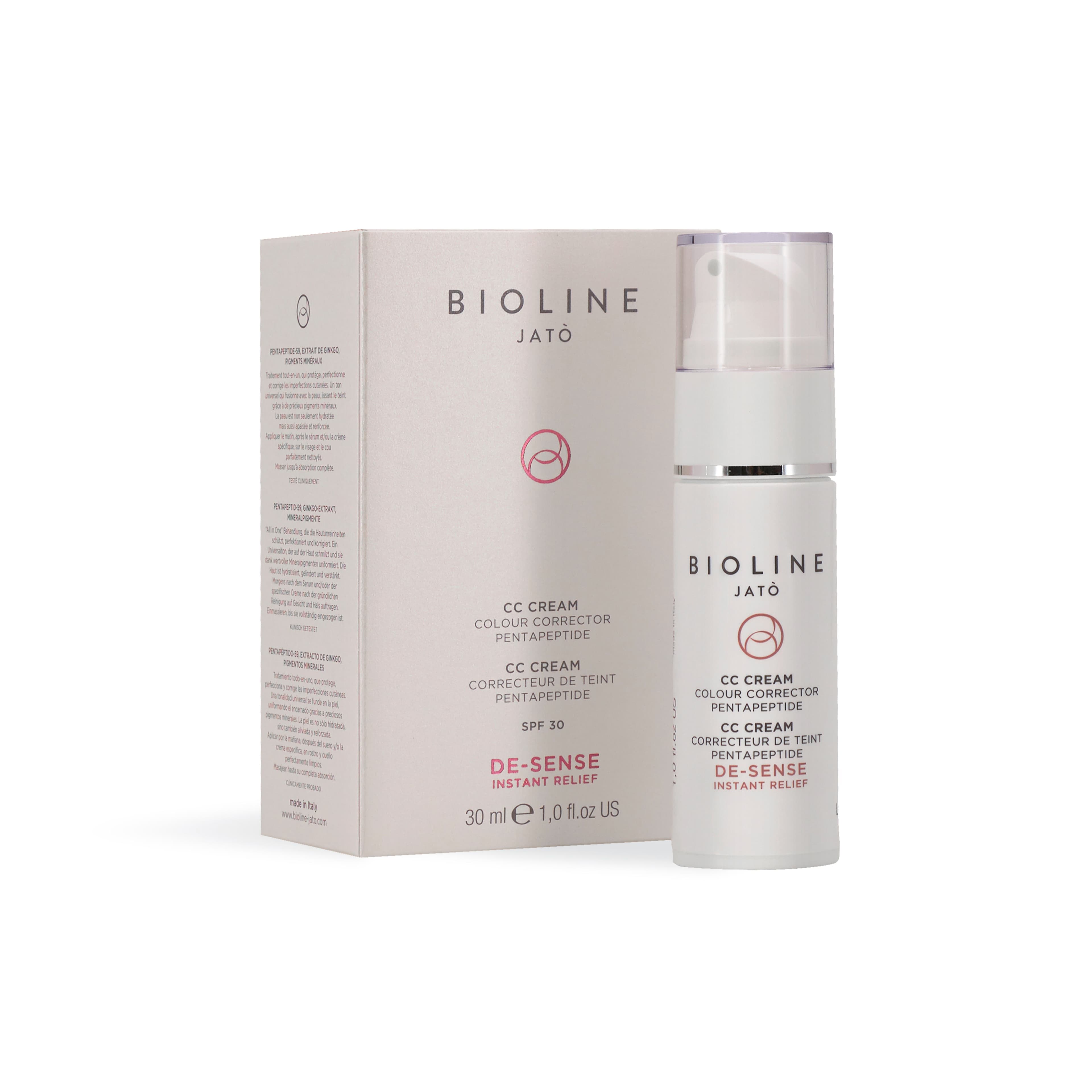 CC КРЕМ-КОРРЕКТОР ЦВЕТА SPF 30 - С ПЕПТИДАМИ INSTANT RELIEF CC CREAM COLOUR CORRECTOR SPF 30 - PENTAPEPTIDE                                                                                           